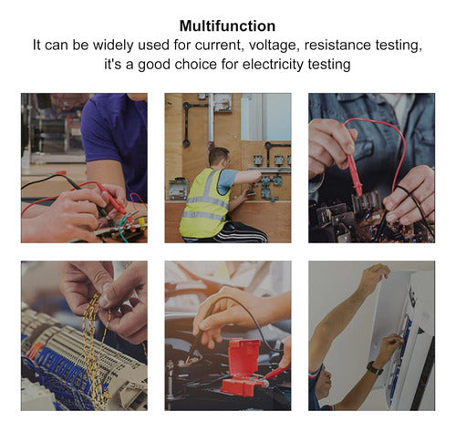 Multimetro Multi Tester Digital Profesional Lcd 5