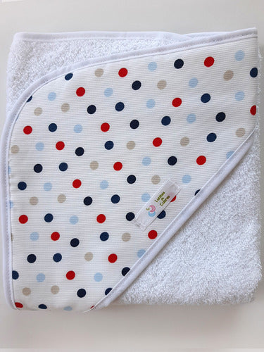 Hooded Towel Lined with Piqué 10
