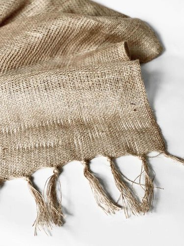 Trendy Corner Burlap Table Runner 0