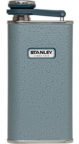 Stanley Classic Flask, Hammer Tone Ice, 8 Onzas 0