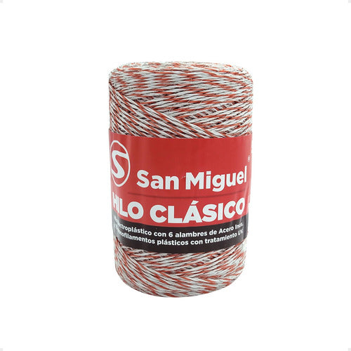 San Miguel Hilo Electroplastico 500m Electrificador Boyero Vaca Caballo 0