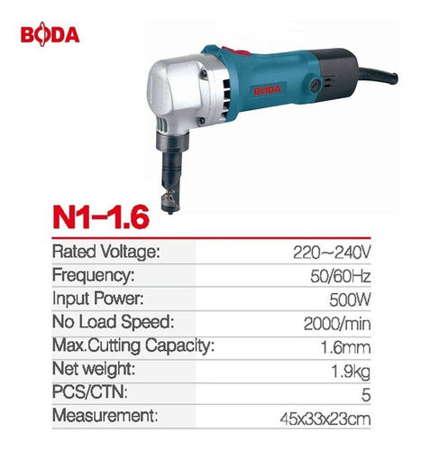 Boda Industrial Cutter Router N1-1.6 500W 1.6mm Sheets 1