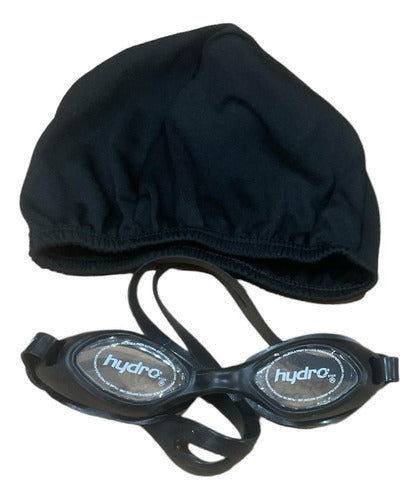 Tourmalhyn Junior Swimming Kit: Champ Jr Goggles + Unisex Swim Cap 0