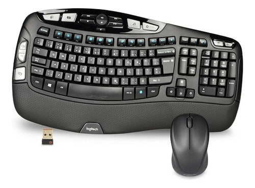 Teclado Logitech K350 Inalambrico + Mouse Logitech De Regalo 0