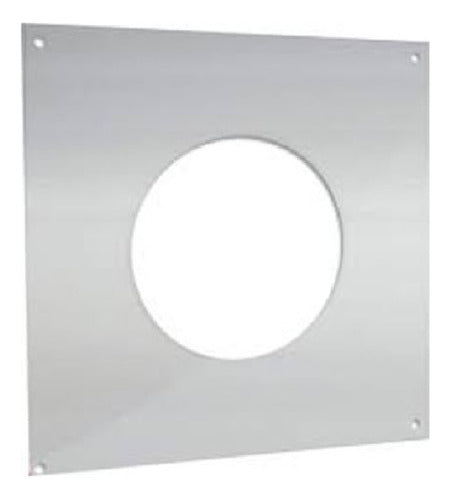 Ñuke 8'' Stainless Steel Ceiling Cover for Stoves 2