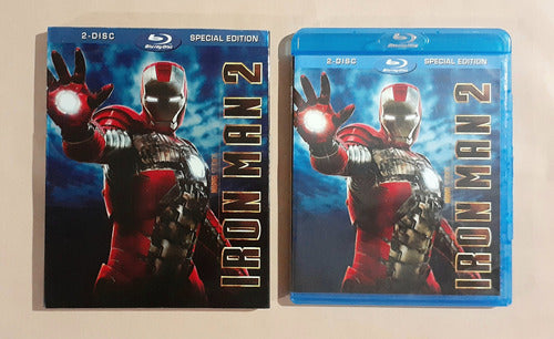 Iron Man Trilogy - Limited Edition 7-Disc Blu-ray 3D + 2D + DVD Original 3