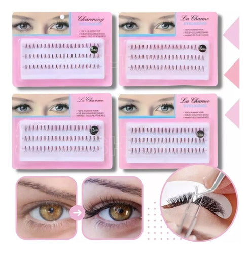 Charming DD2 Russian Volume Individual Fake Eyelash Bouquet X1 6