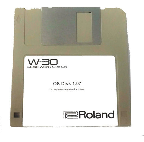 Disquete De Inicio Roland W30 - Os 1.0 0