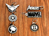 Avengers Keychain Set of 10 - Hulk, Thor, Iron Man, Captain America 3