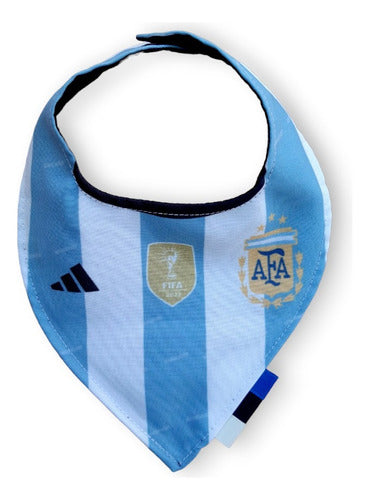 Ambar Kids Babero Bandana Selección Argentina Campeón 0