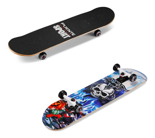 Skateboard Puente Sport Varios Diseños Tu Lugar Store 1