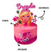 Adorno Barbie Pelicula Cake Topper Personalizado Cumpleaños 1