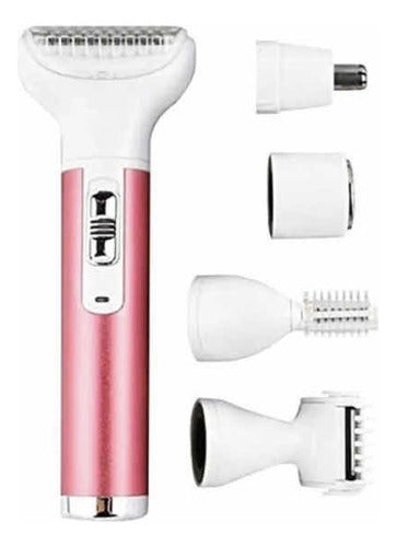 Beauty Portable Mini Shaver 5 In 1 Eyebrows Lips Nose Facial Women 0