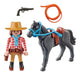 Playmobil Special Plus 70602 Woman Western Rider with Horse 2