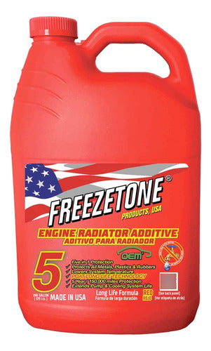 Freezetone Red Imported Original Refrigerant 4L Pack of 6 1