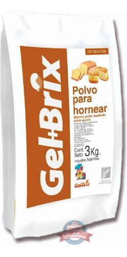 Polvo Para Hornear Bolsa X3kg Gelbrix 0