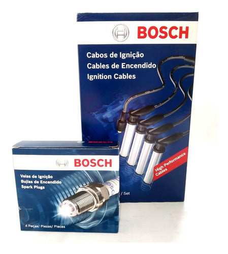 Bosch Iridium Cables and Spark Plugs for Ford Fiesta Ecosport 1.6 Rocam 0