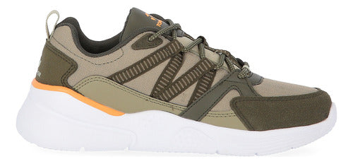 Topper Zapatillas Chalpa Rs Unisex In Olive And Orange | Moov 0