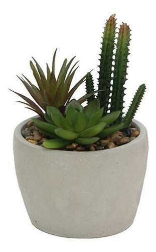 VGO Decorative Artificial Plant Pots 10x10x15 cm 0