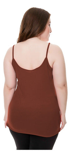 Sleeveless Modal Lycra Tank Top XL-XXXL Various Colors 107