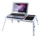 Laptop Lap Desk Portable Table Bed Folding 4