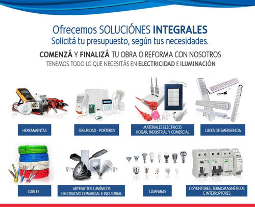 Caja Para Termica 22 Modulos Embutir Pr822 Roker Linea Recta 2