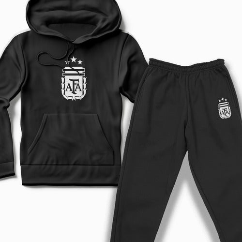 Kids' Argentina National Team Hoodie and Joggers Set 5