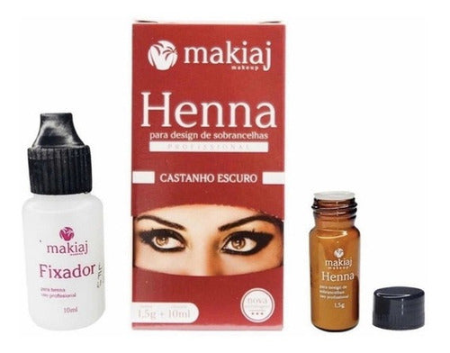 Kit Para Perfilado De Cejas Con Henna Básico. 0