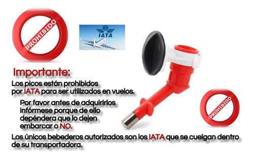 Okiura Kit De Vuelo IATA Estandar 600ml Pequeñas Transportadoras 1