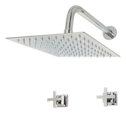 Aqualaf Status Shower Faucet Without Transfer Chrome 0