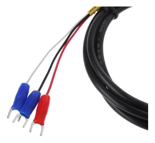 FocuSens Pt1000 Temperature Sensor 3-Wire 7x150 mm with 2m Cable and M12 Thread 2