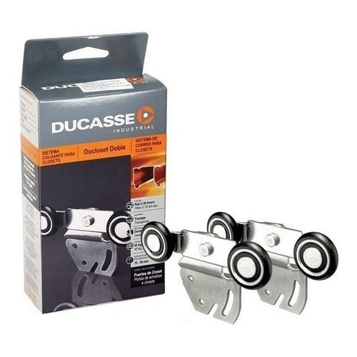 Ducasse Sliding Door Wheels Set for Wardrobes 45kg 0