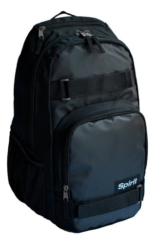 Spirit Trucker Skate Backpack - Black Grey 1