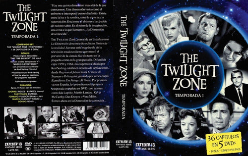 The Twilight Zone-tenemos Todas Las Temporadas Latino Dvd 0