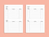2024 Monthly Planner Printable Organizer PDF File 4