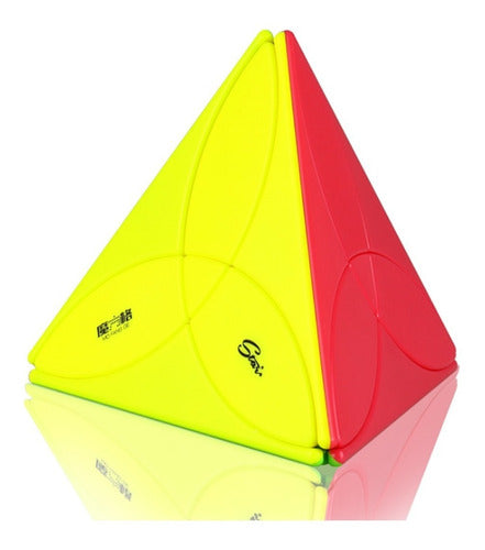 Qiyi Pyraminx Clover Original Mercado Cubos 3