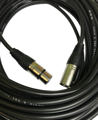 Cable Canon Canon Armado 2.5mt Reforzado Dmx Audio 4