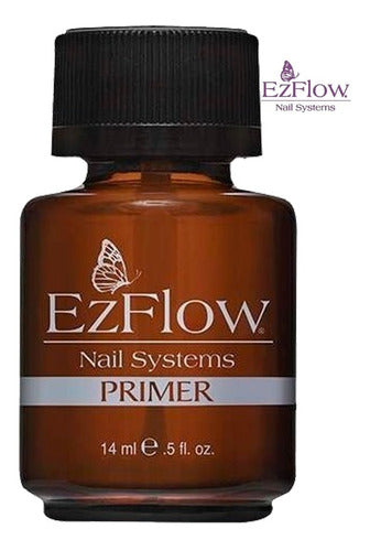 EzFlow Acid Primer 14 ml - Sculpted Gel Acrylic Nails 2