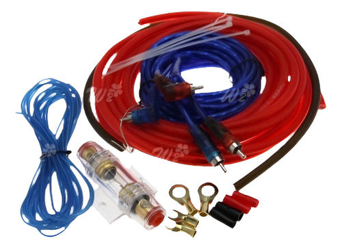 Generic Kit De Fusibles De Cableado Para Amplificador De Coche De 40 0