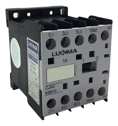 Mini Contator Cjx2-k0910 Tripolar 110v - Lukma 0