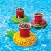 Set of 12 Inflatable Drink Holders for Pool Various Designs 6