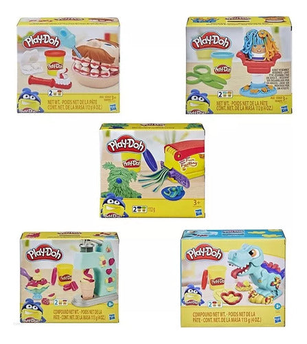 Juego De Masas Play Doh Mini Clásicos Varios Modelos Hasbro 0