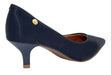 Vizzano Stiletto Shoes - Glossy Napa Low Heel 12