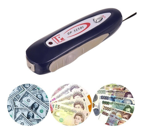 Portable 2-in-1 Ultraviolet Magnetic Fake Bill Detector 0