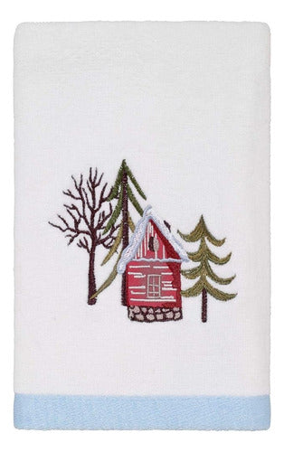 Avanti Linens Christmas Village Collection, Toalla De Mano, 0