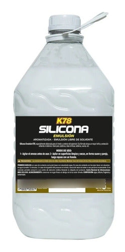 K78 Silicona Emulsion Acondicionador Aromatizada Interior 5l 0