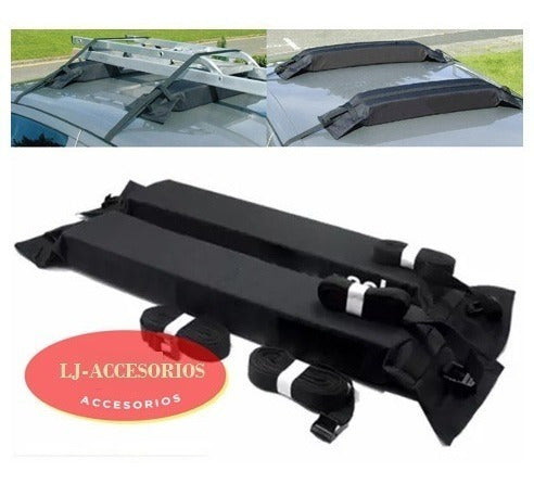 Lj-Accesorios Universal Soft Roof Rack Kayak 0