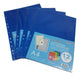 Databank A4 L-Shaped Folder in Blue Pack of 12 Units 0