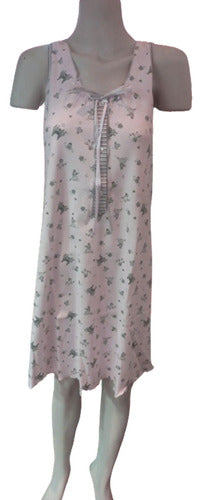 Summer Cotton Nightgown Sleeveless Marcela Ferz 827148 3