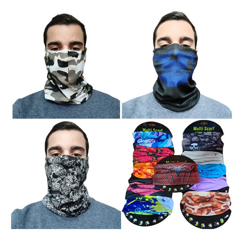 Cimarron.uy 2 Microfiber Pixelated Balaclavas + Free Gift 1